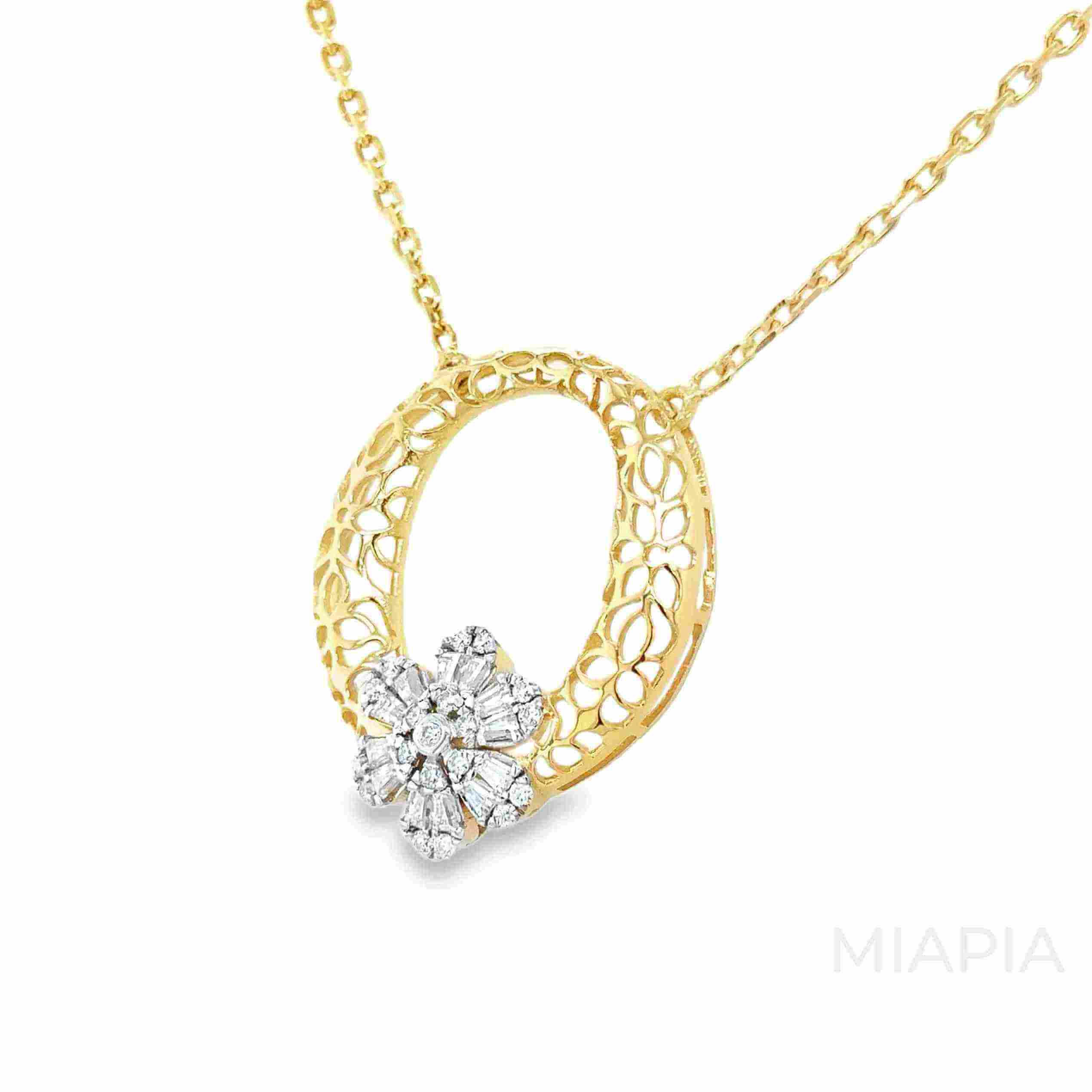 Golden Bloom Pendant