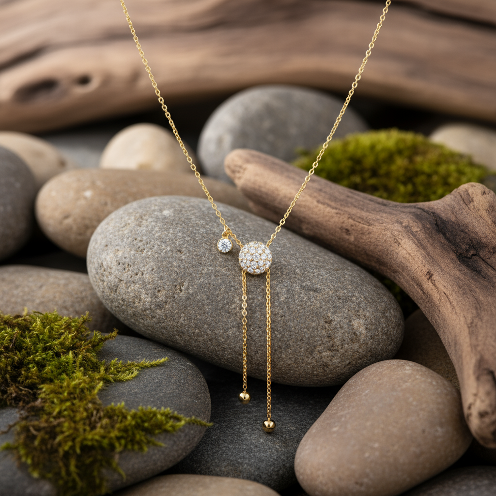 Lustre Cascade Necklace