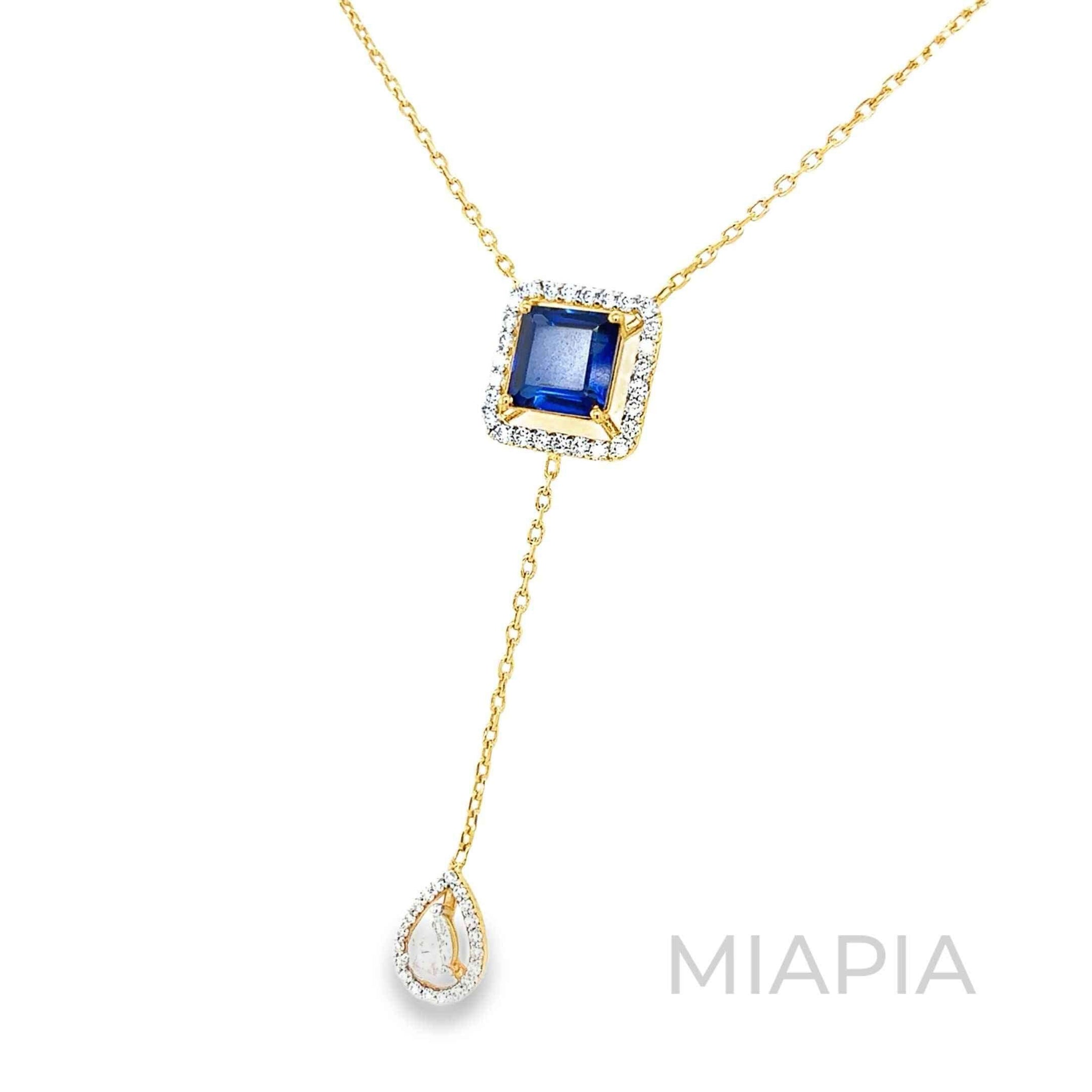 Sapphire Radiance Necklace