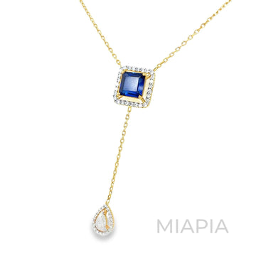Sapphire Radiance Necklace