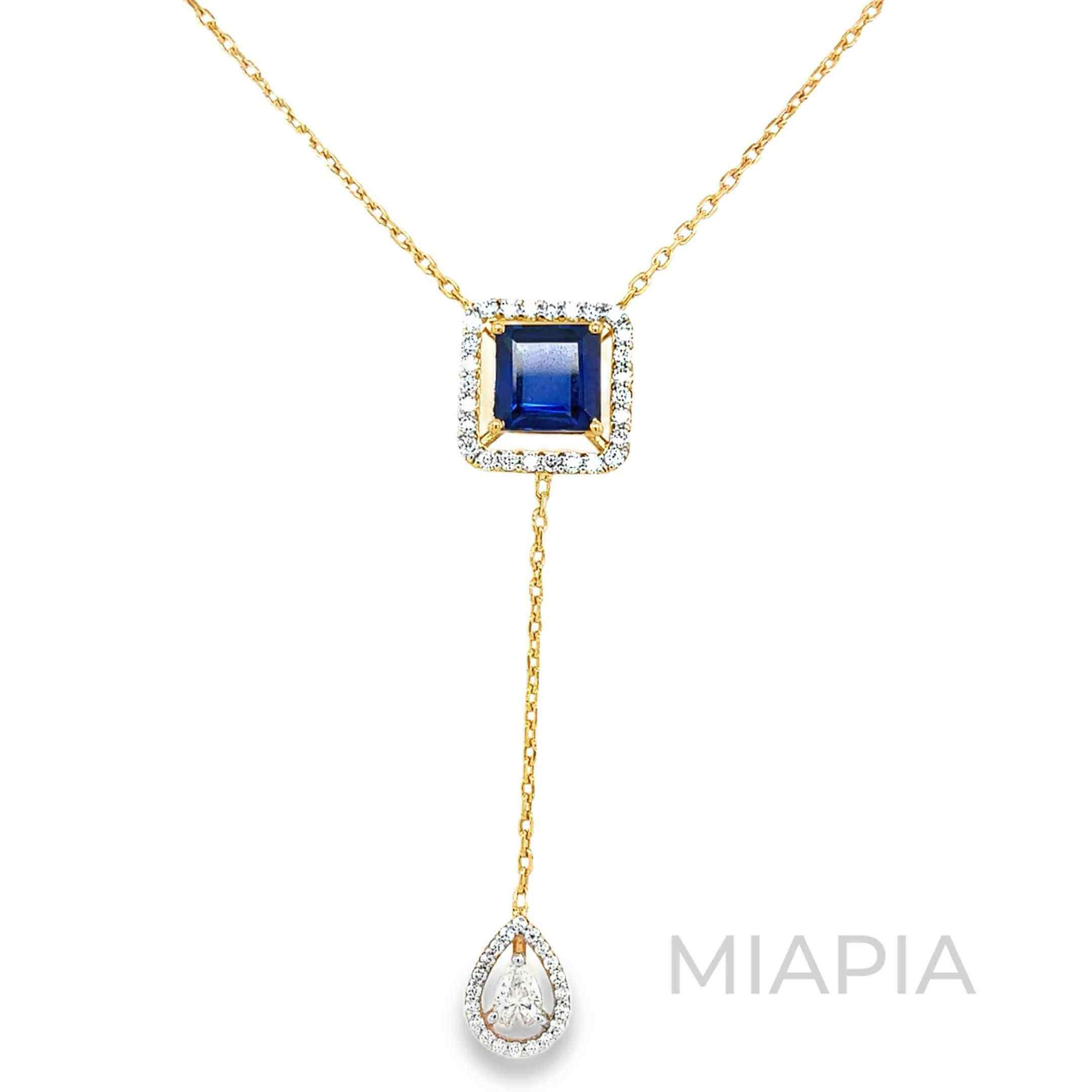 Sapphire Radiance Necklace