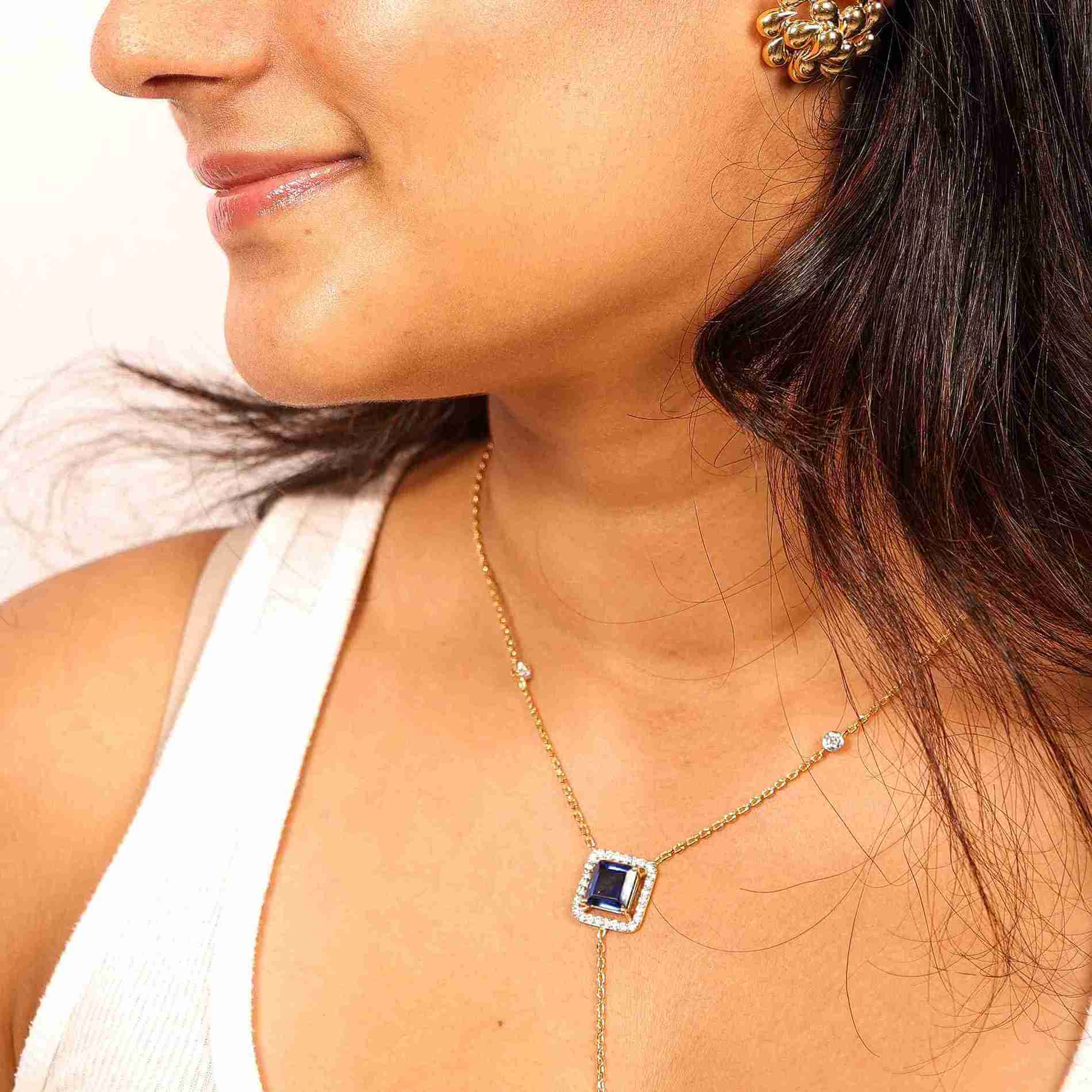 Sapphire Radiance Necklace