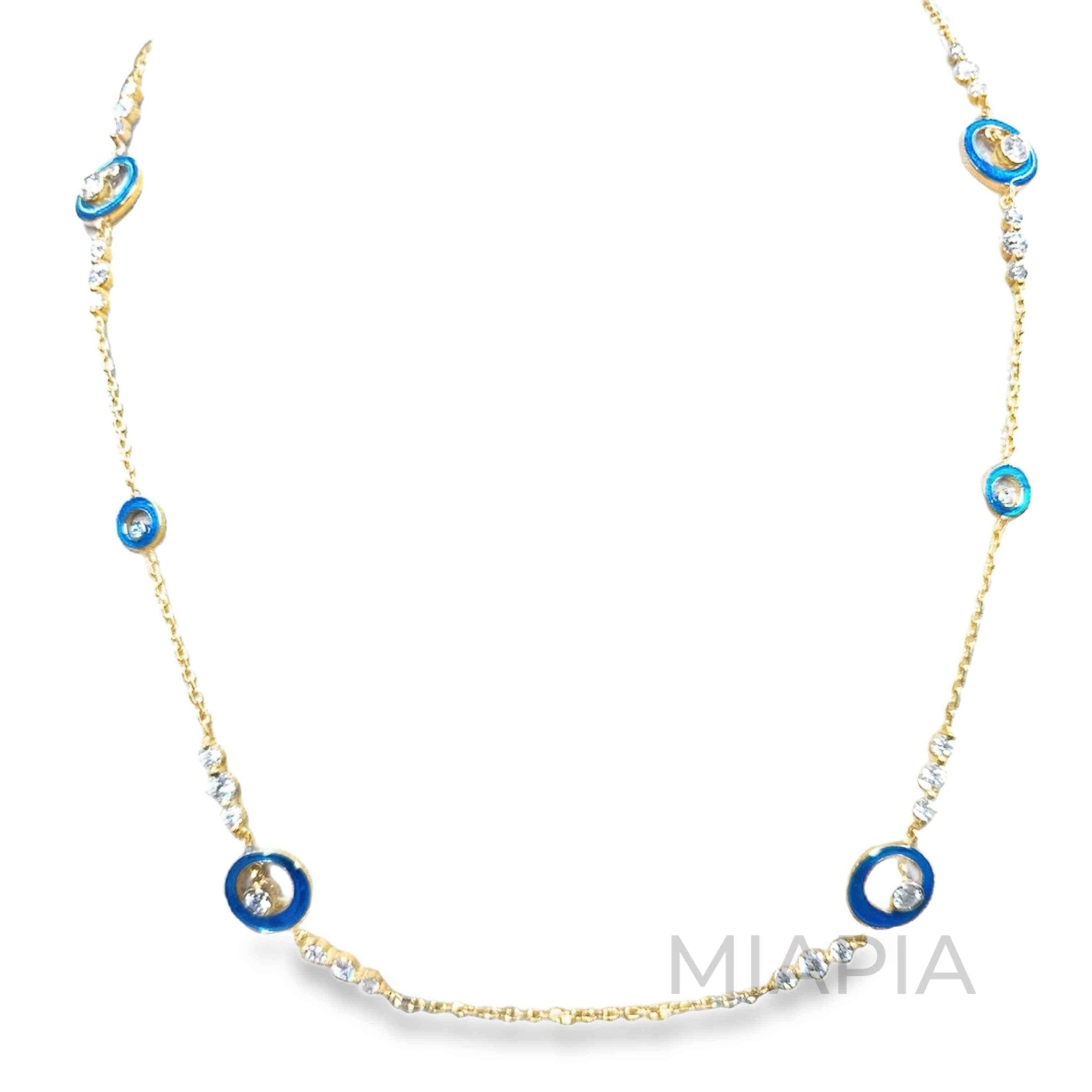Azure Chain Necklace