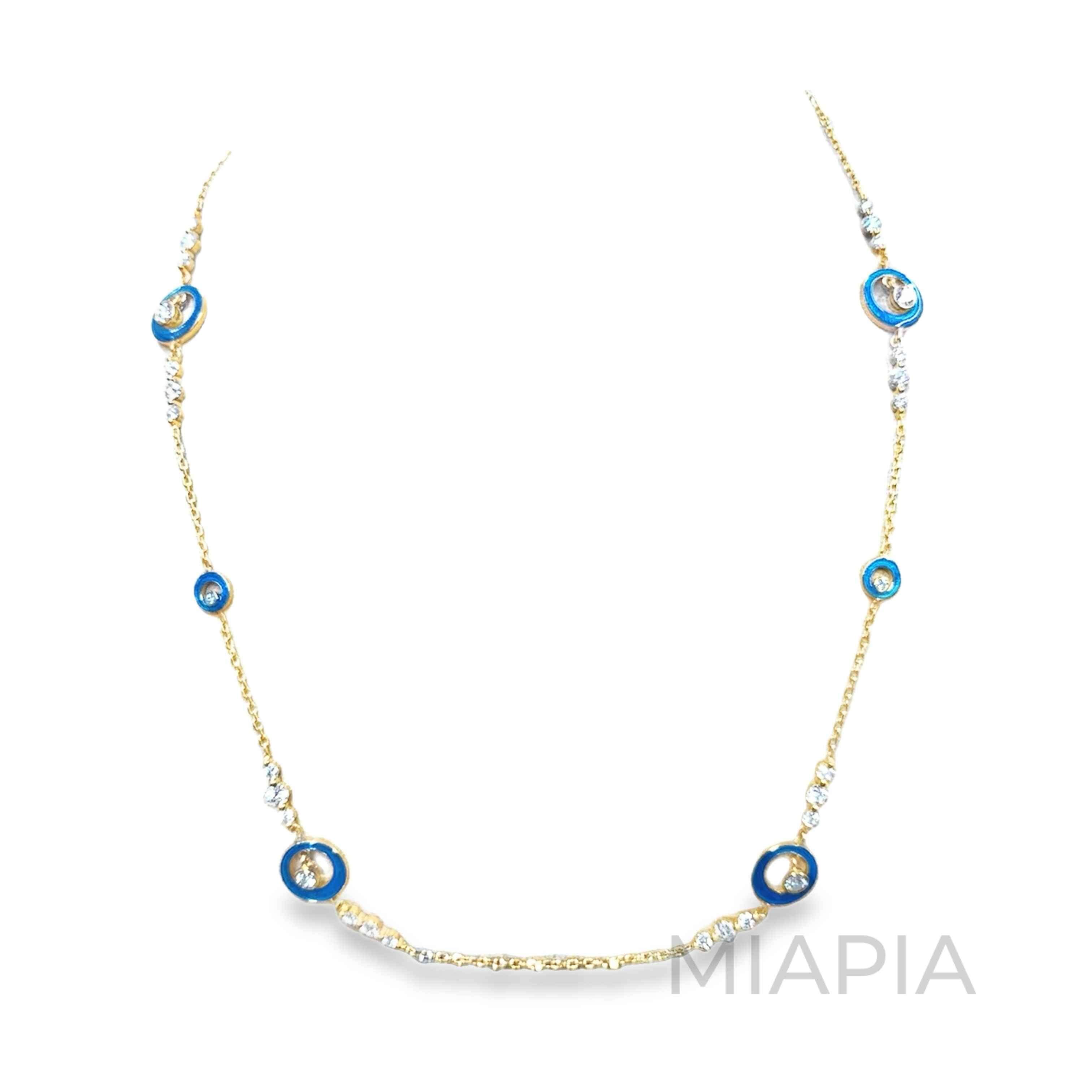 Azure Chain Necklace