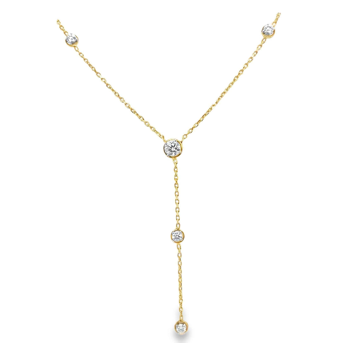 Eclipse Drop Necklace