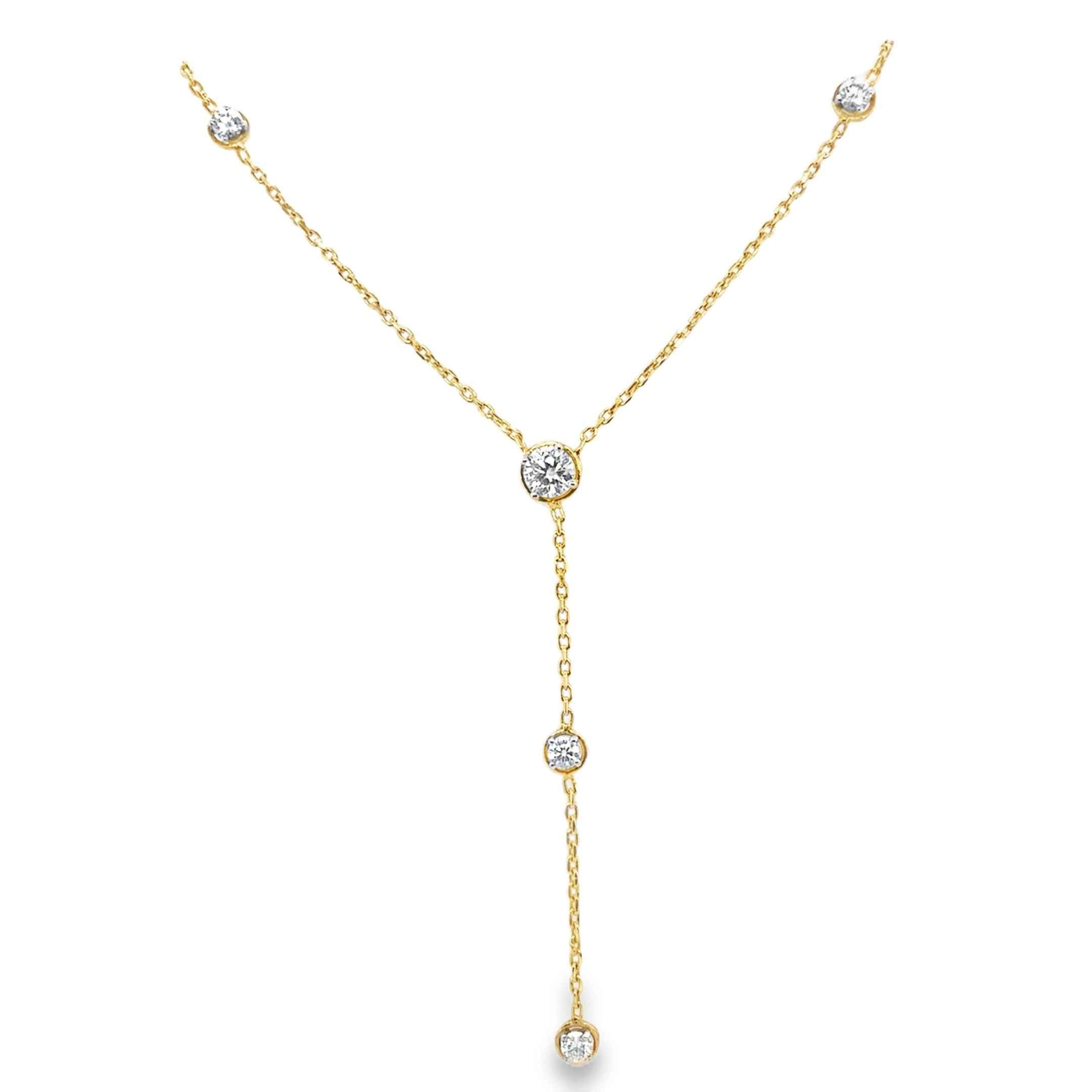 Eclipse Drop Necklace