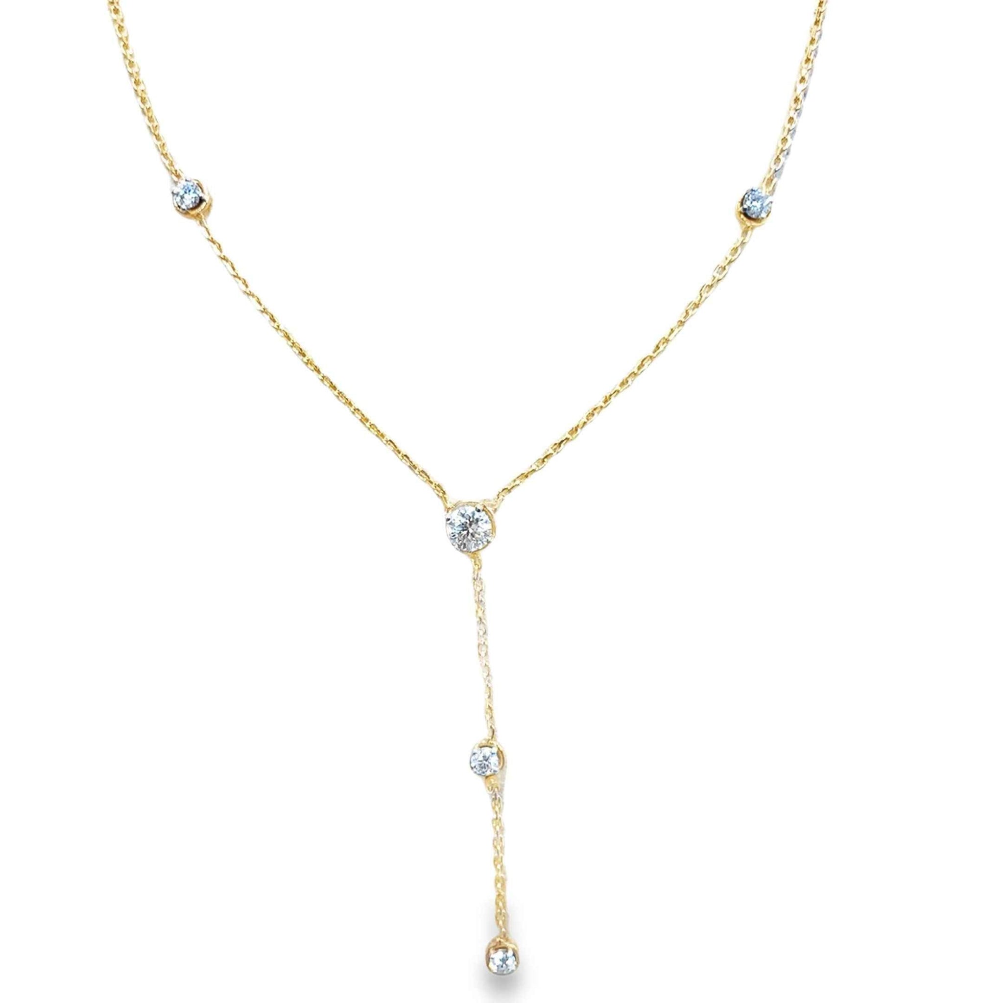 Eclipse Drop Necklace