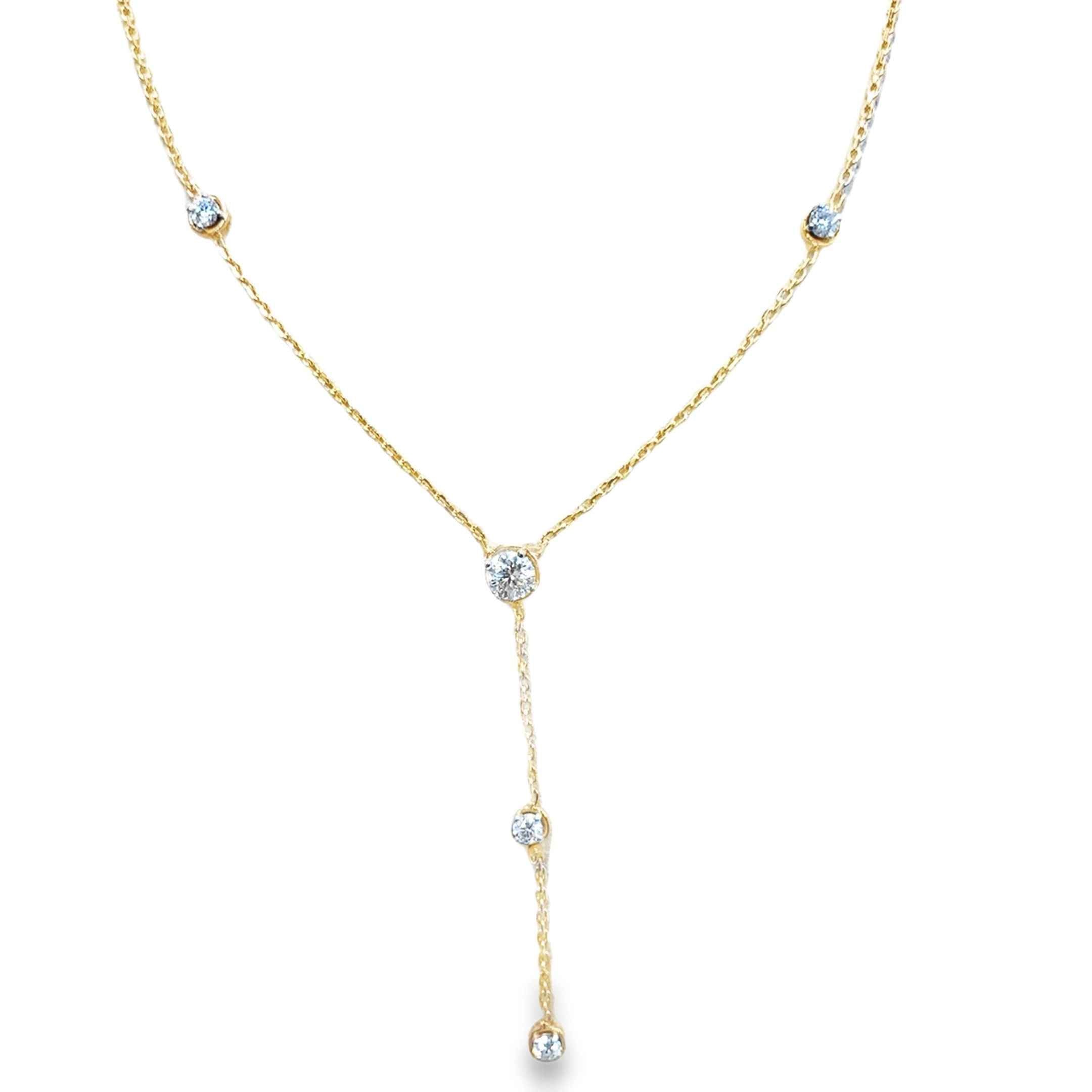 Eclipse Drop Necklace