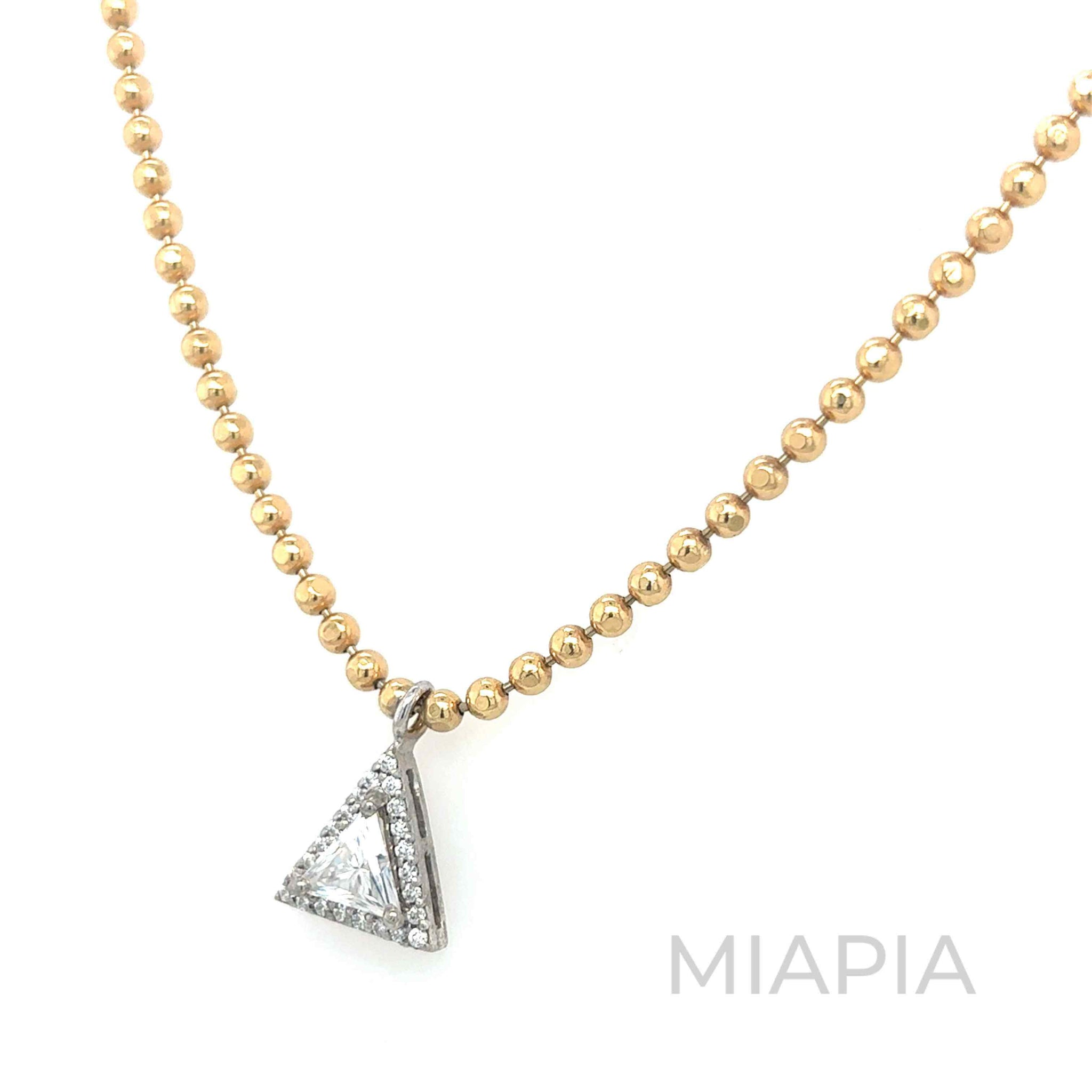 Radiant Vertex Pendant Necklace