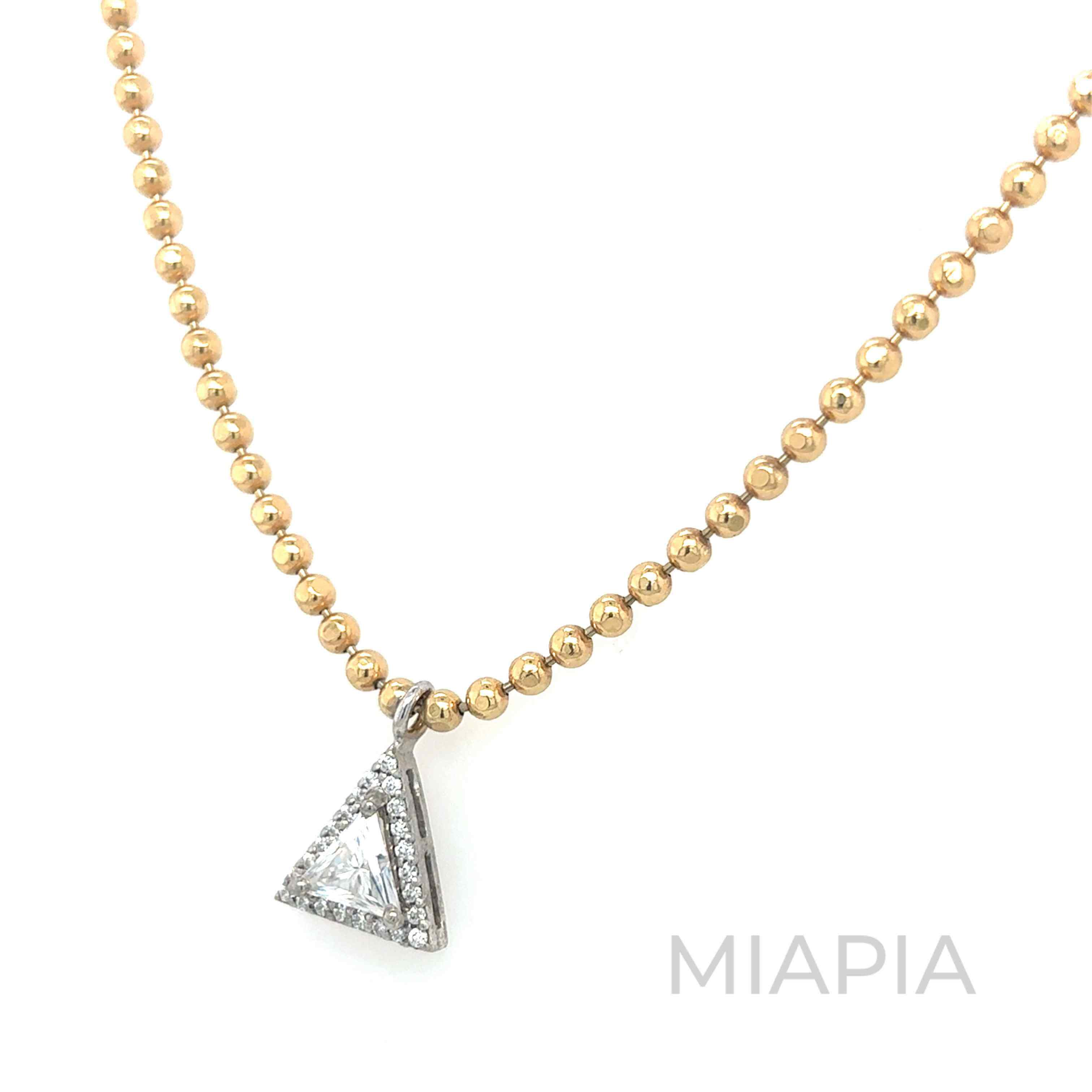 Radiant Vertex Pendant Necklace