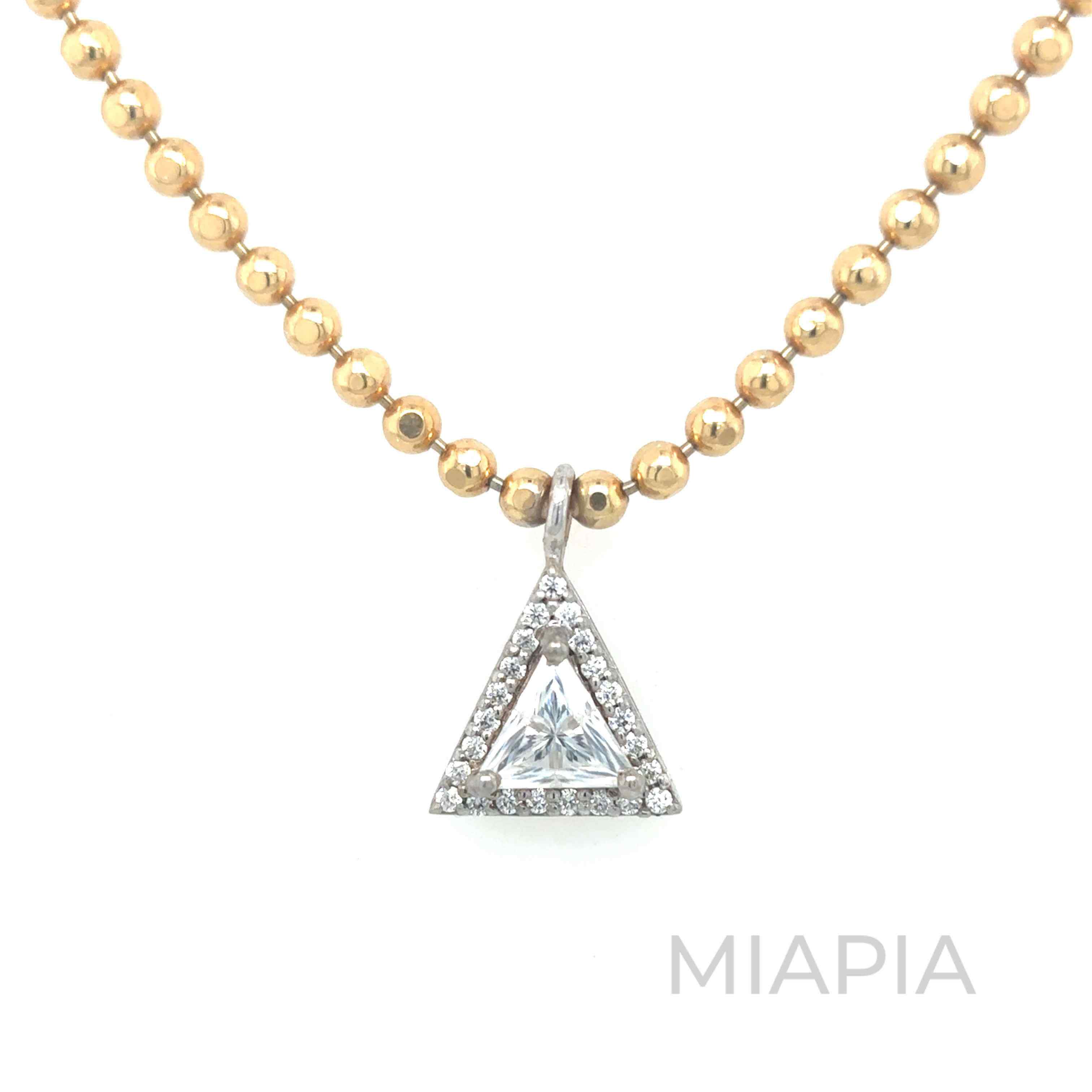 Radiant Vertex Pendant Necklace