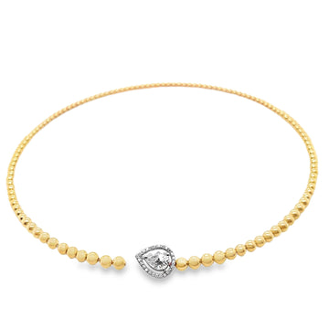 Snap and Swirl Drop Necklace