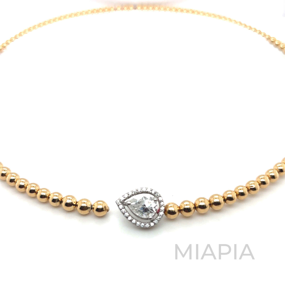 Snap and Swirl Drop Necklace