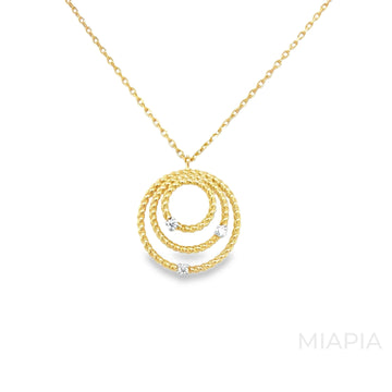 Golden Orbit Pendant