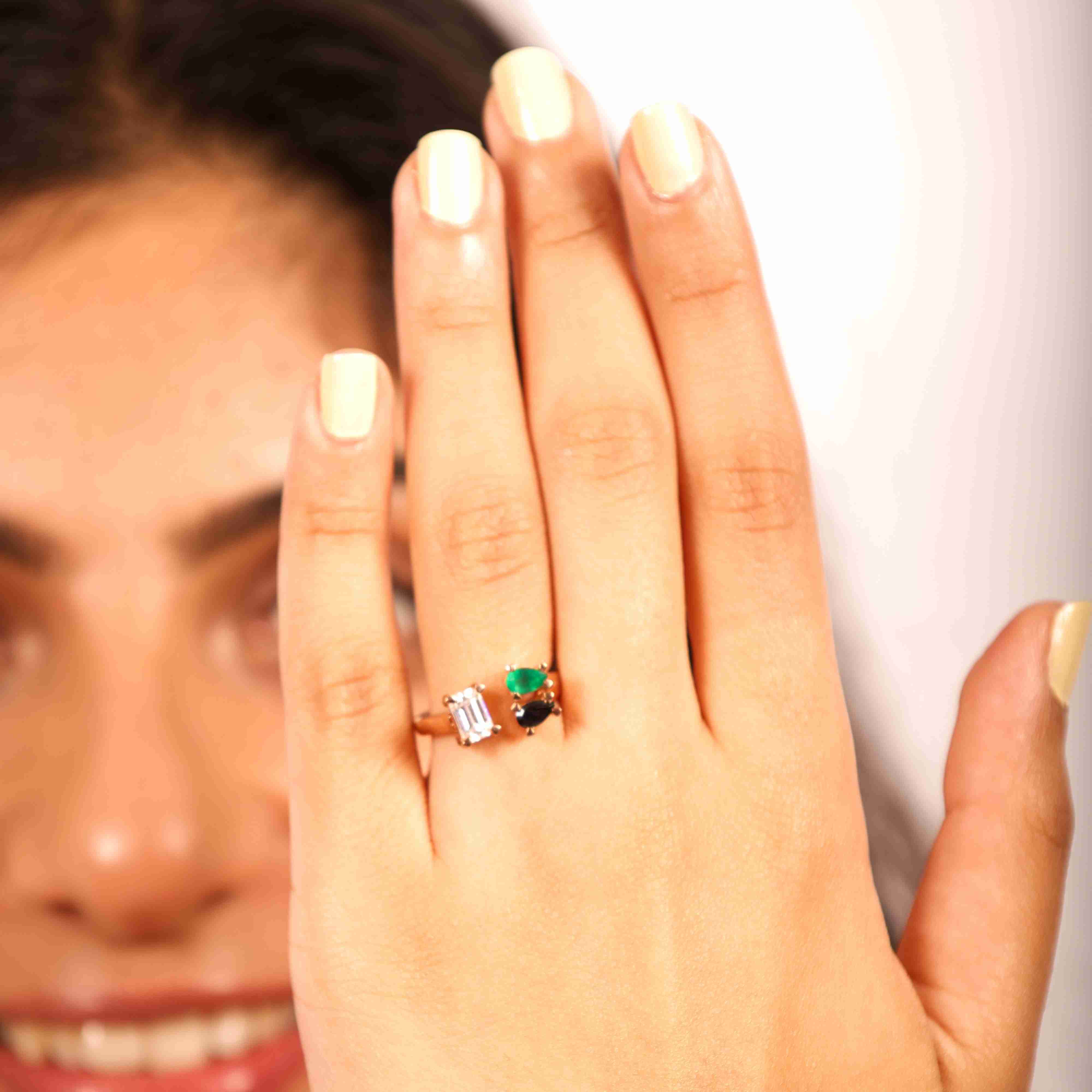 Emerald Embrace Ring