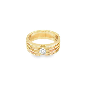 The Unity Band Solitaire Ring