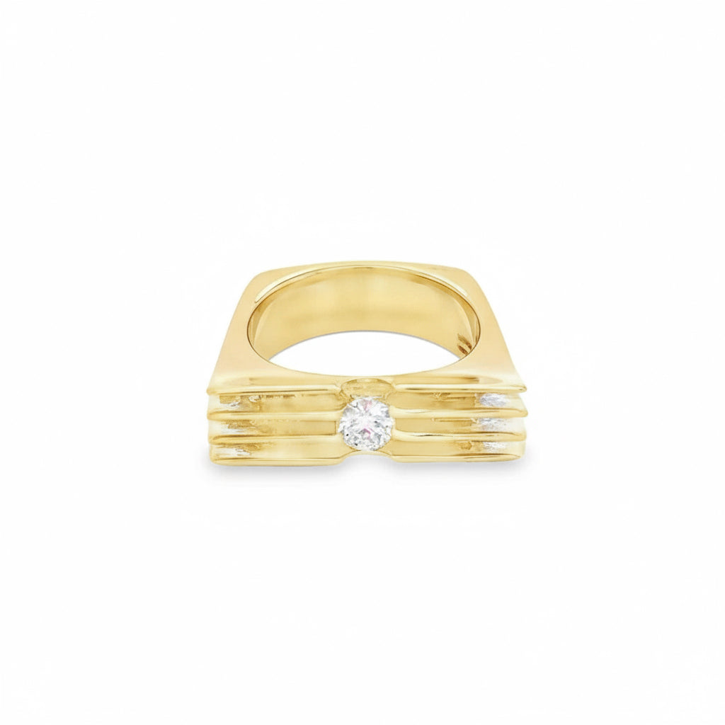 Deco Radiance Ring