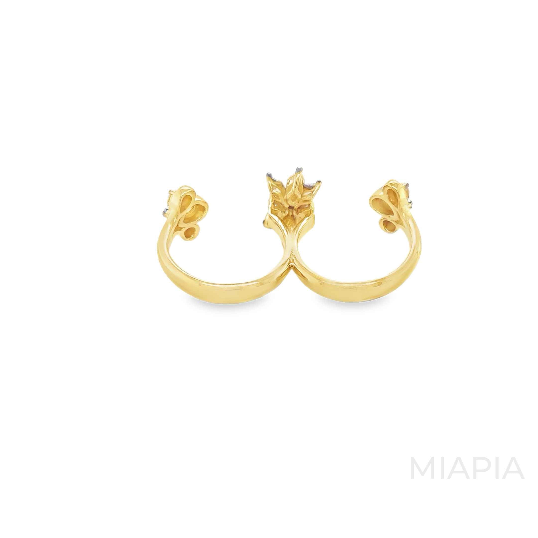 Flora Radiance Dual Ring