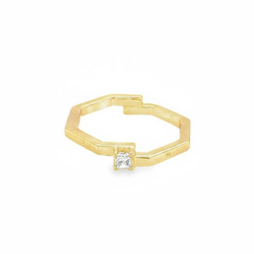 Prism Solitaire Ring