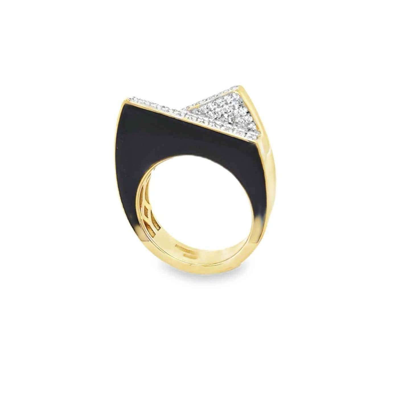 Noir Edge Ring