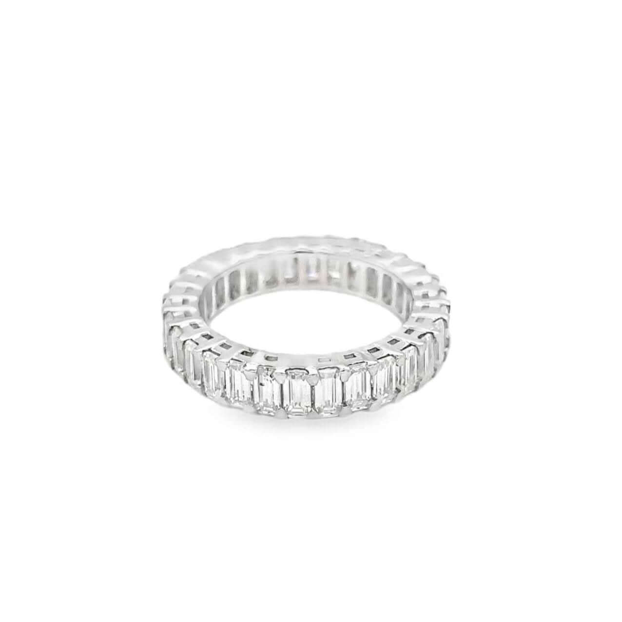 Emerald Radiance Eternity Ring