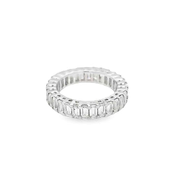 Emerald Radiance Eternity Ring