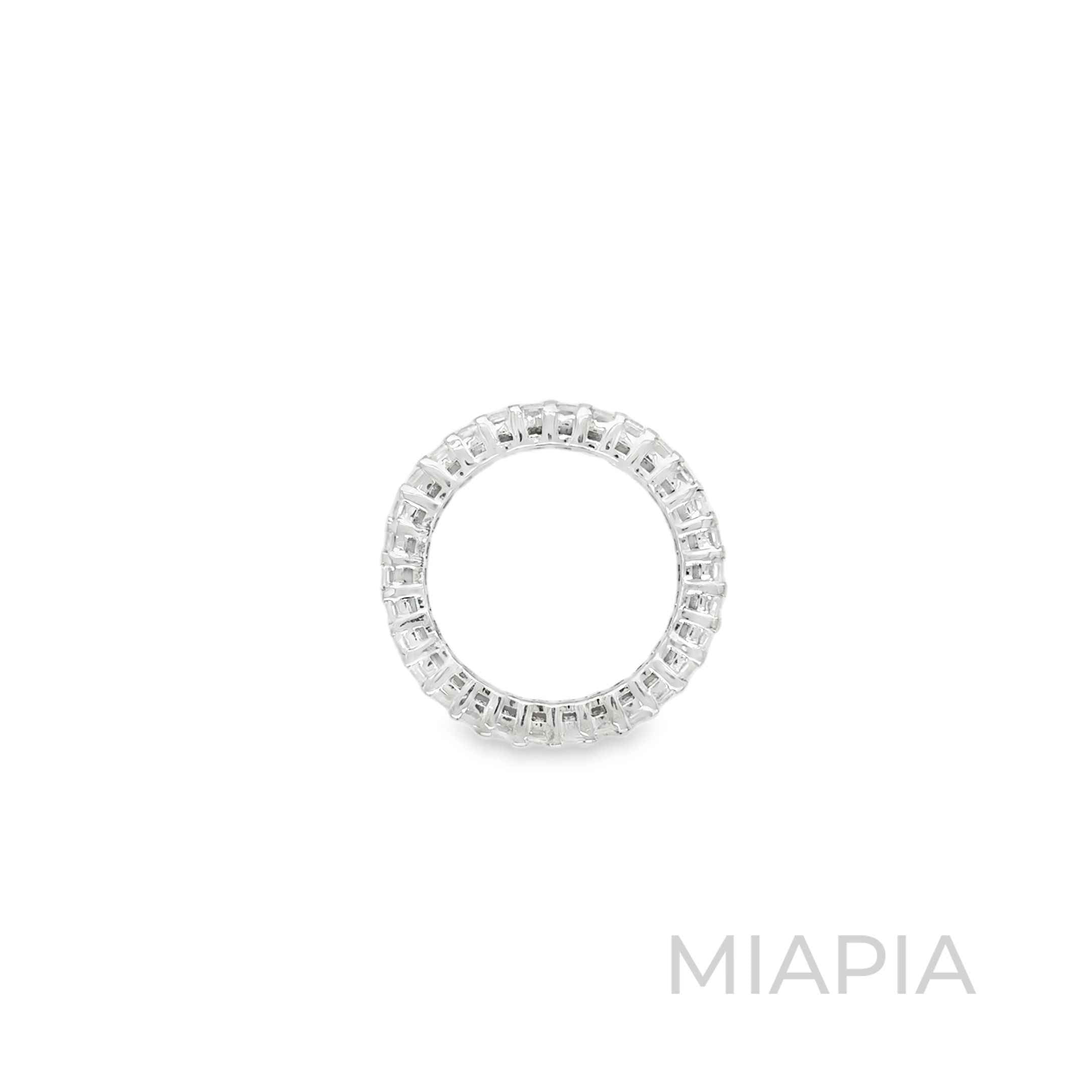 Emerald Radiance Eternity Ring