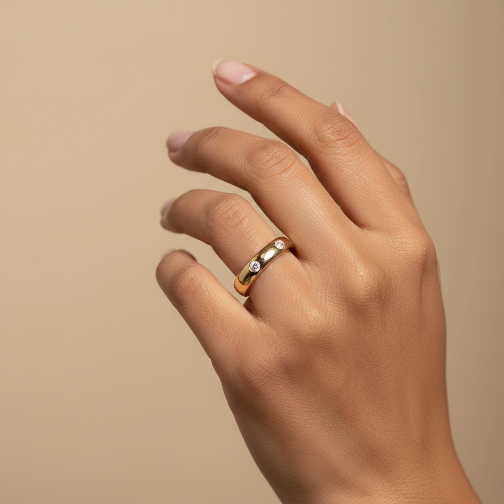 Flush Set Rounds Eternity Ring