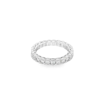 Bezel Set Rounds Eternity Ring
