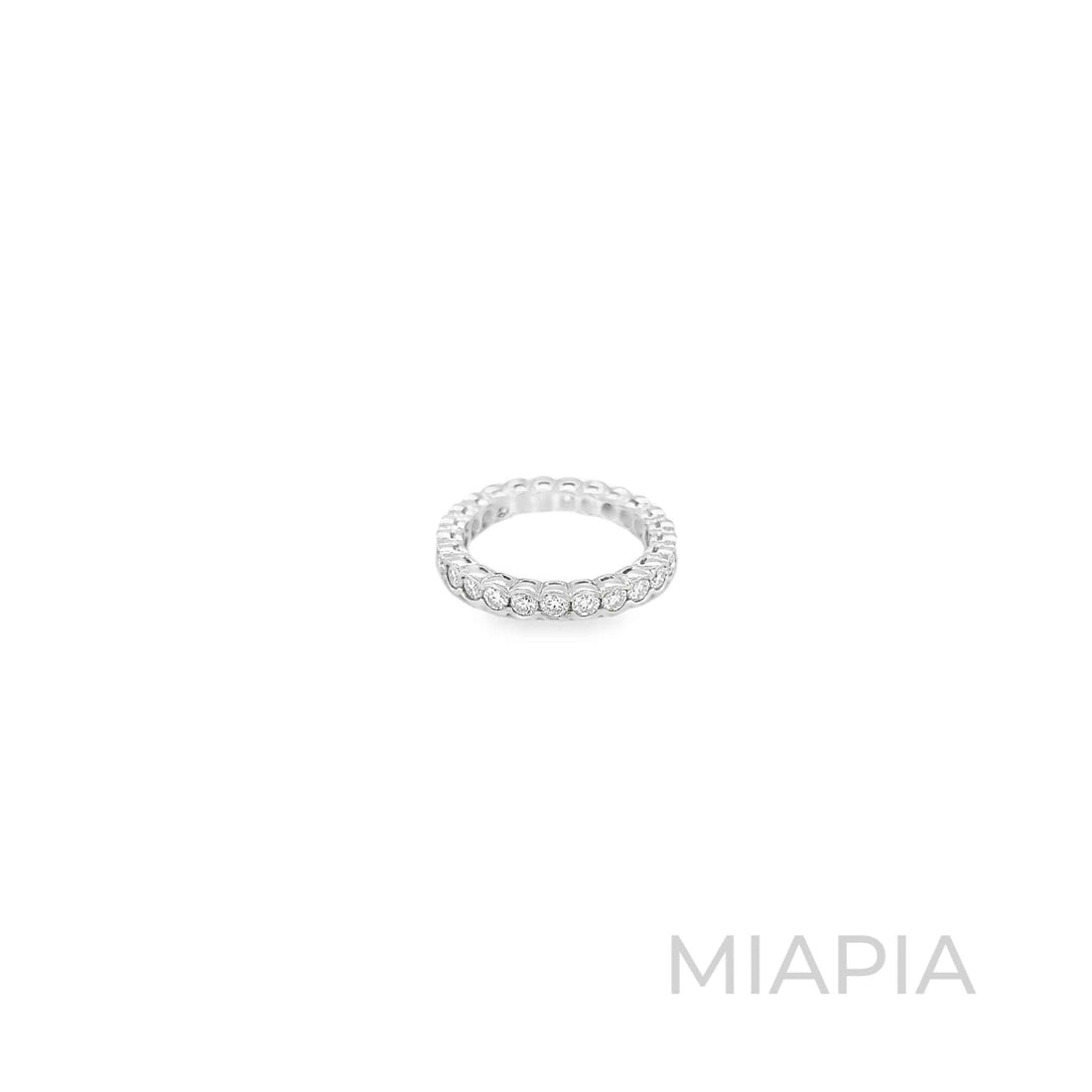 Bezel Set Rounds Eternity Ring