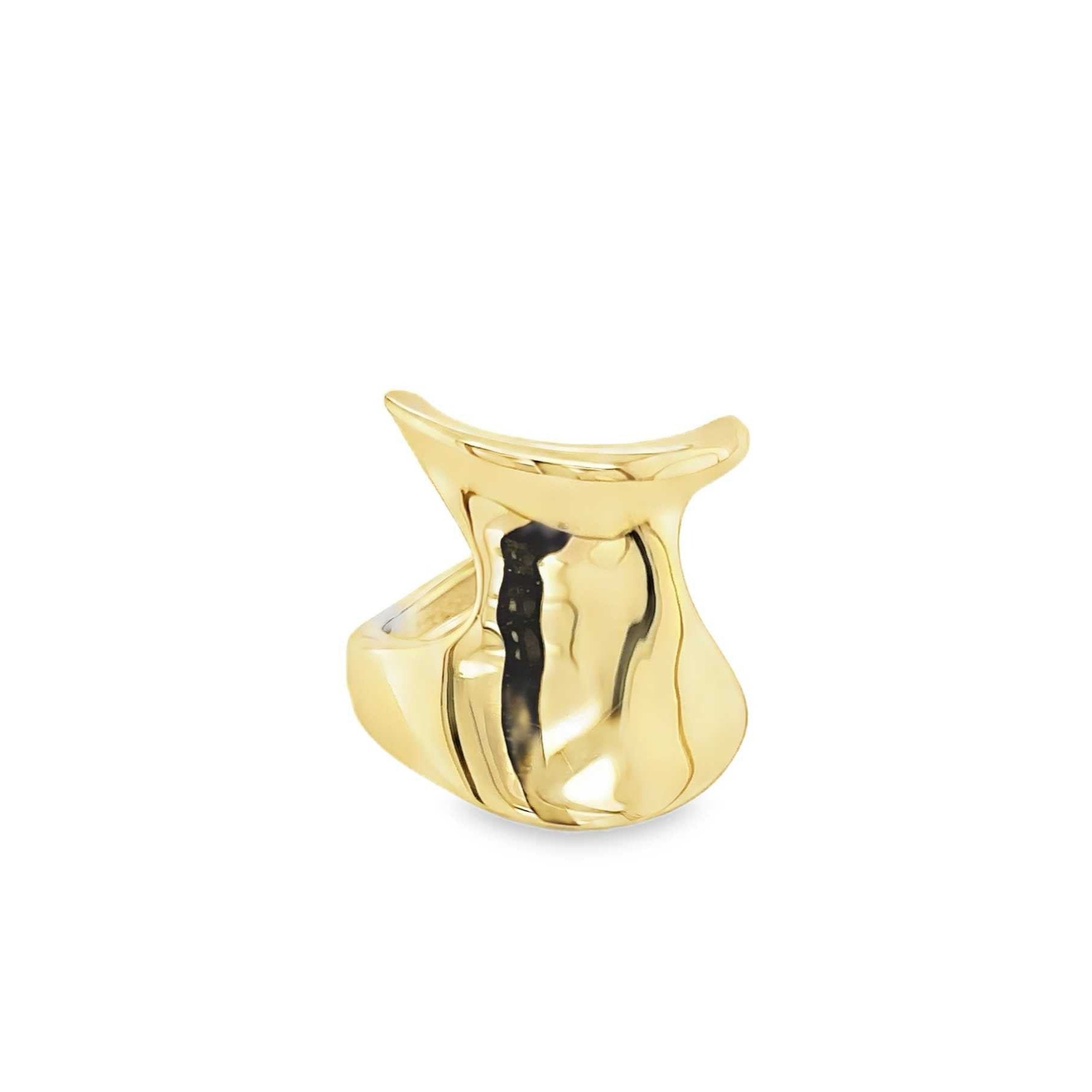 Fluid Gold Ring