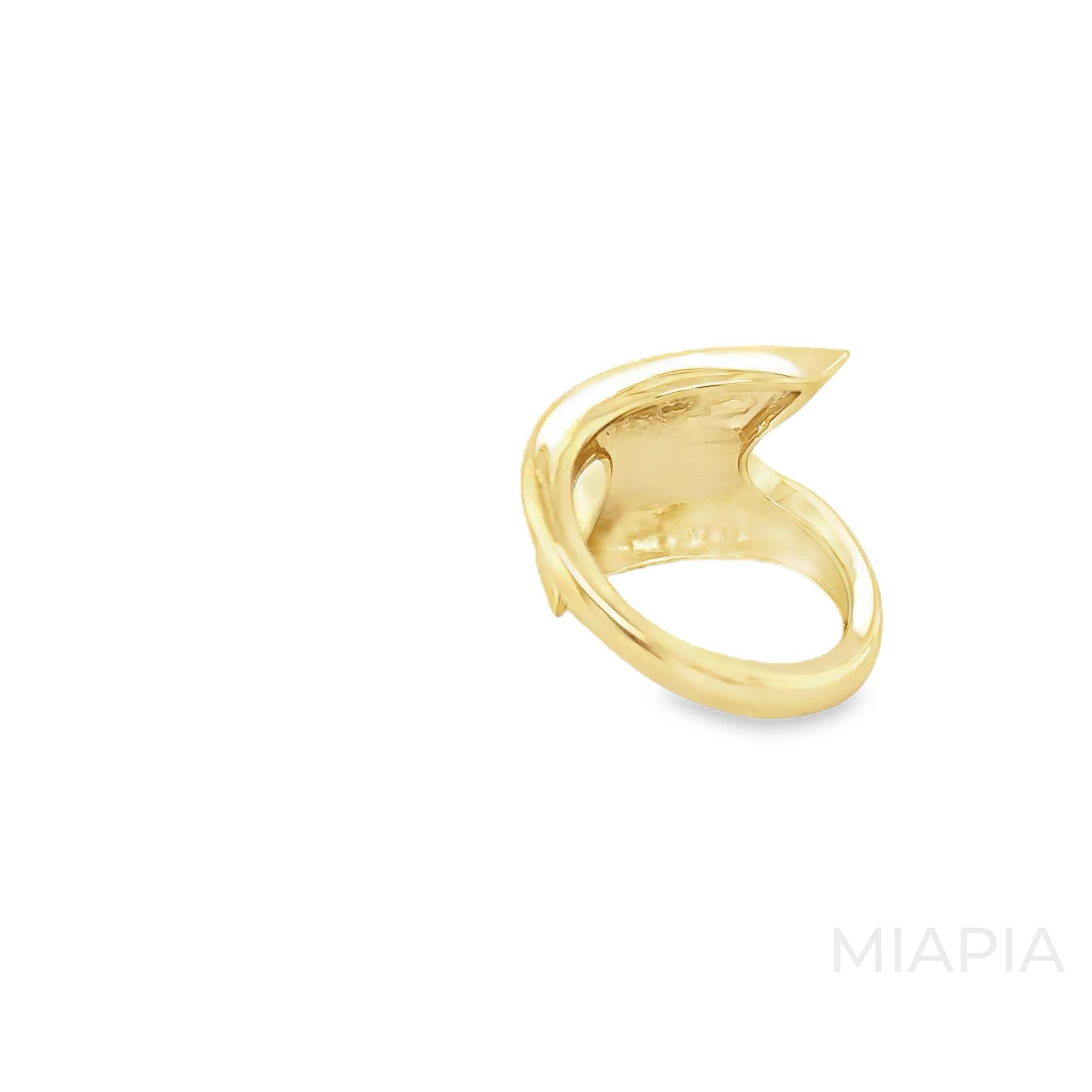 Fluid Gold Ring