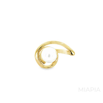 Orbital Pearl Ring