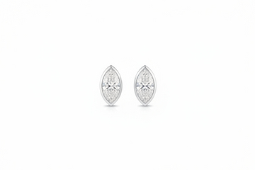 1-Carat Marquise Bezel Studs