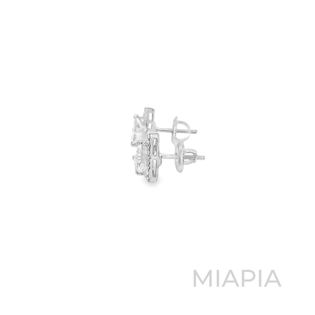 3-Carat Triangle Studs