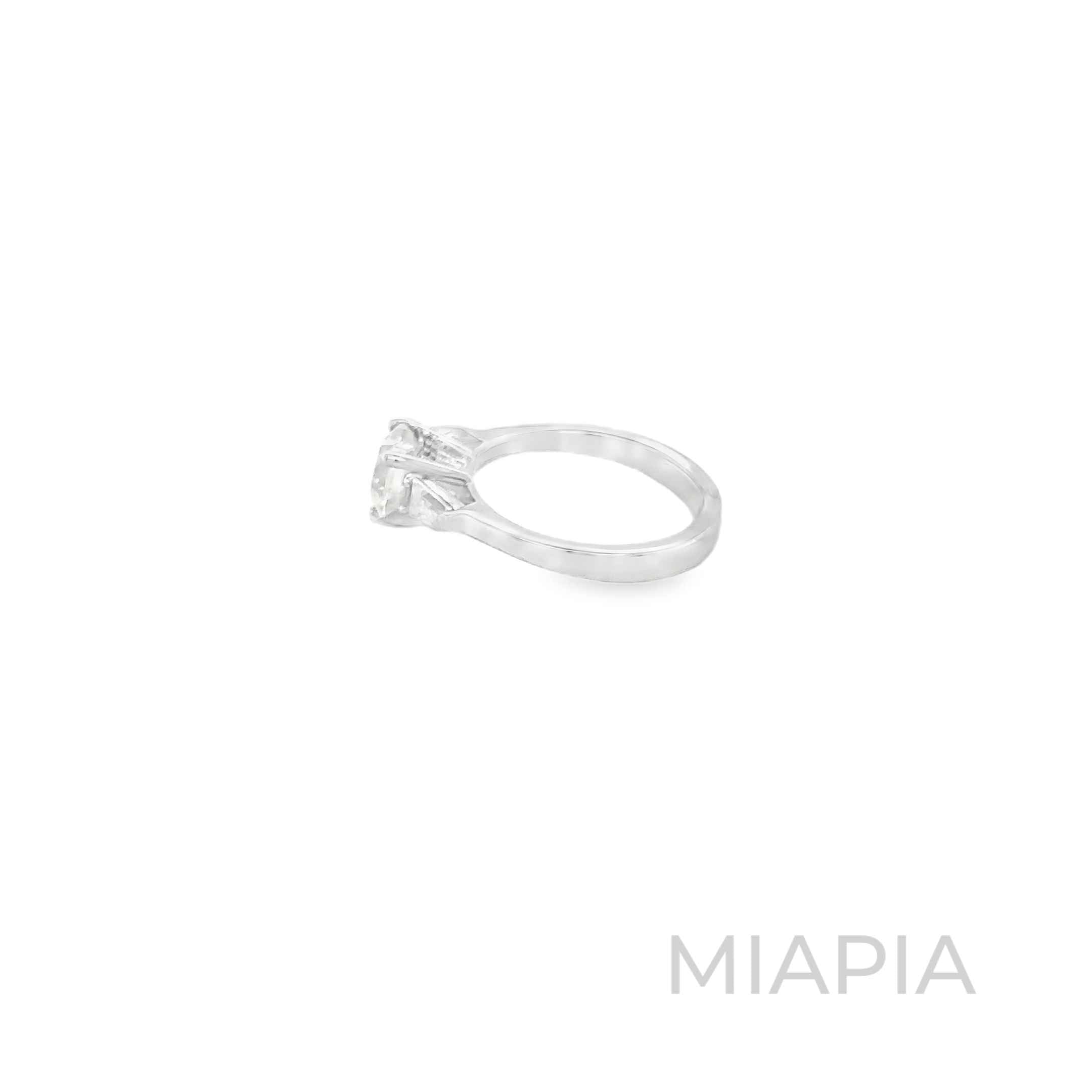 1.50 Carat Heart &  Baguette Bliss Ring