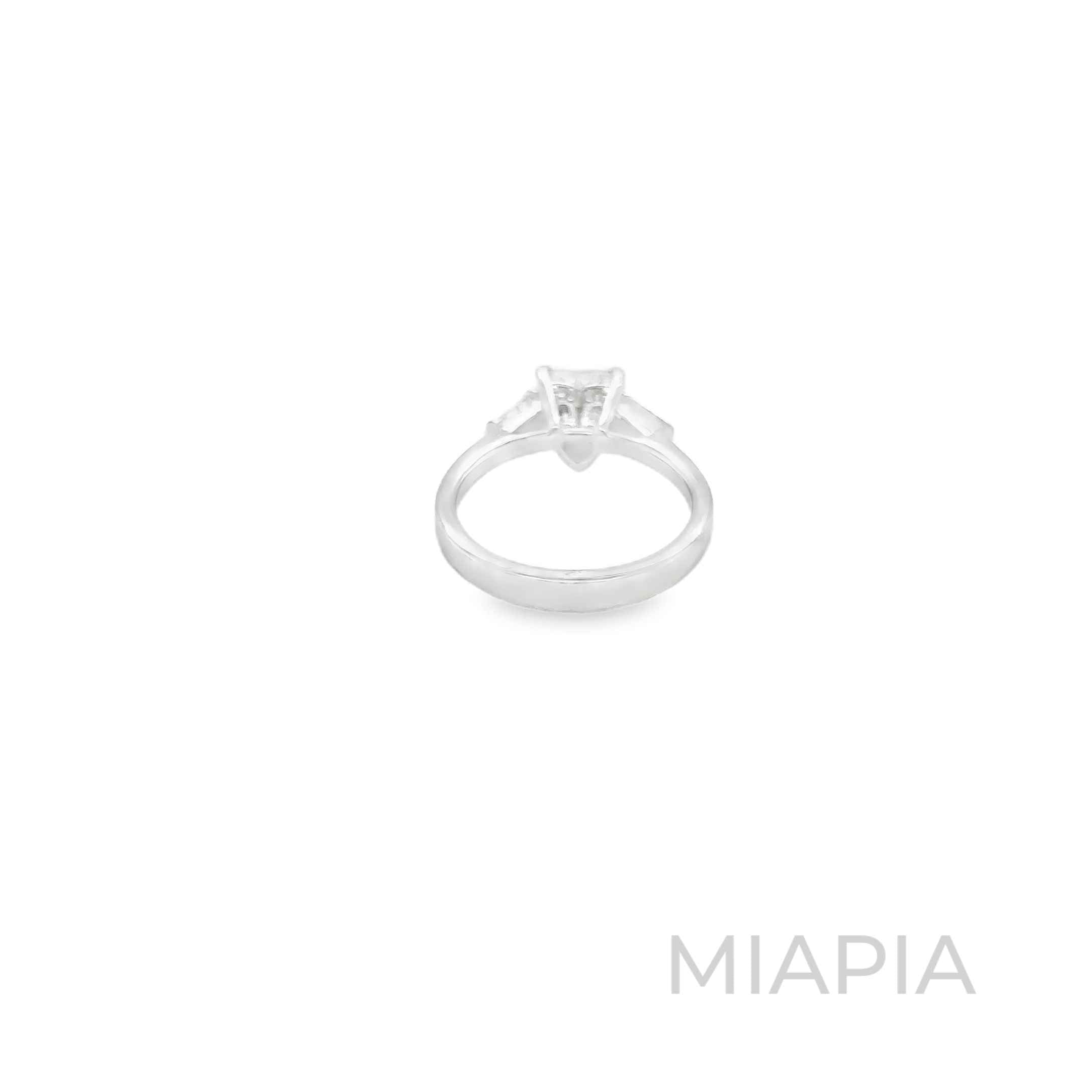 1.50 Carat Heart &  Baguette Bliss Ring