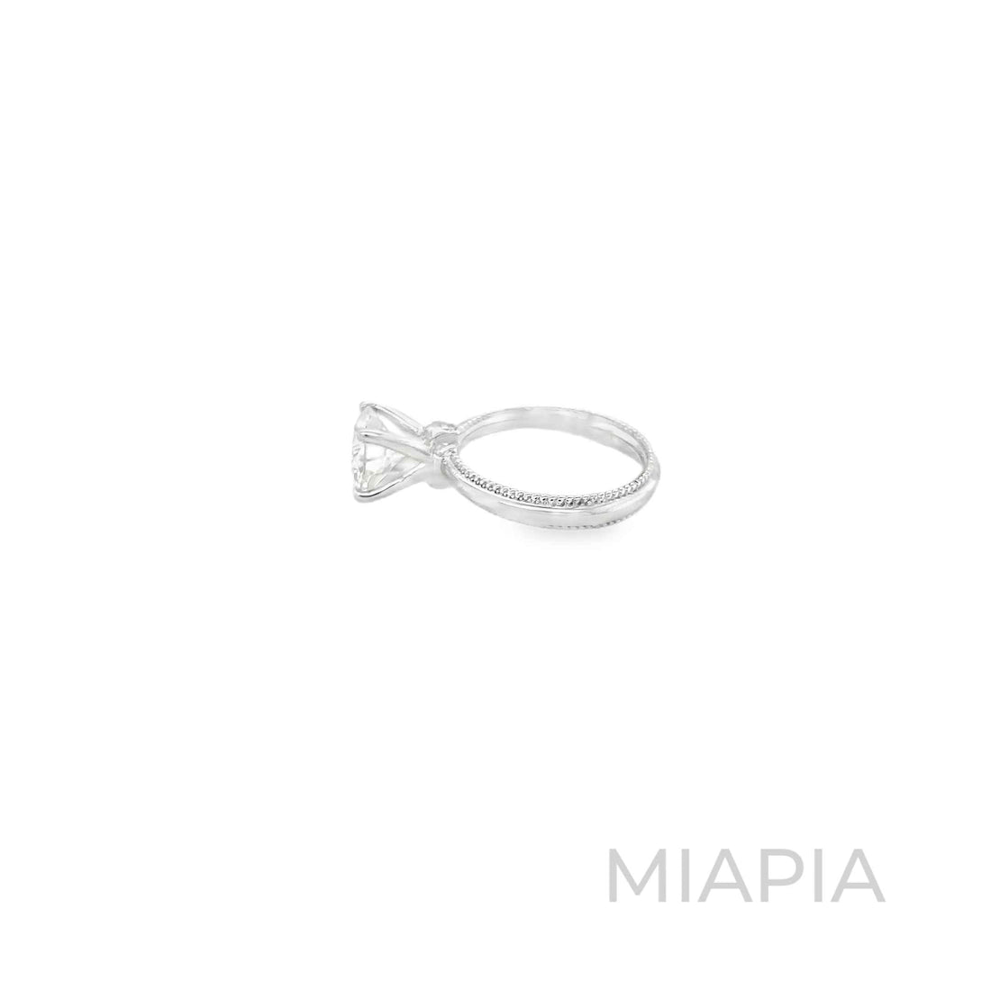 2 Carat Vintage Charm Solitaire Ring