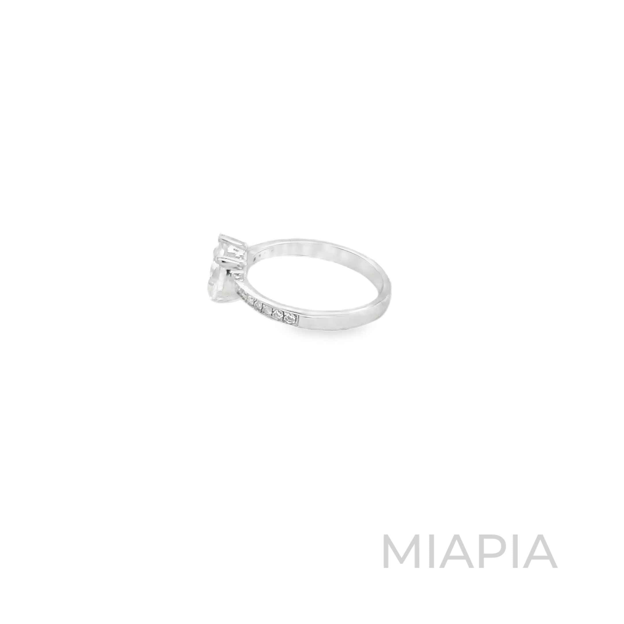 1.25 Carat Pear Grace Solitaire Ring