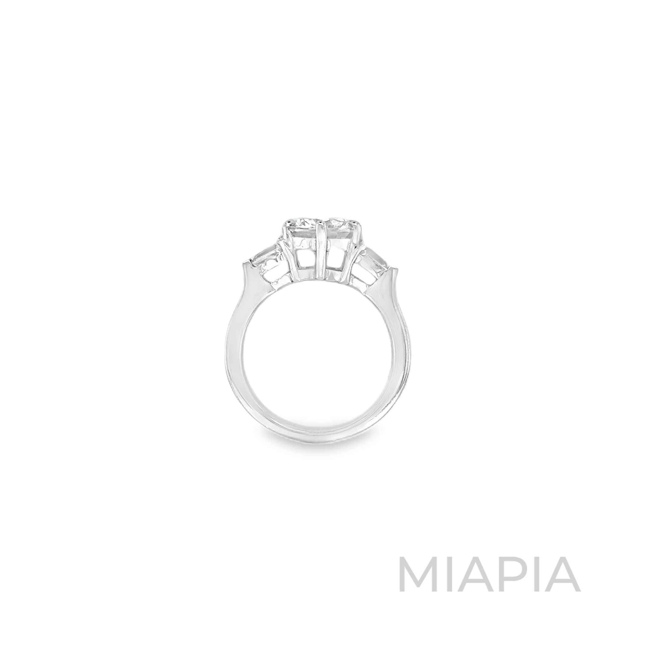 2 Carat Starburst Solitaire Ring