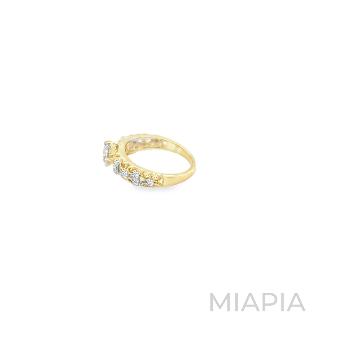 1 Carat Vintage Lace Solitaire Ring