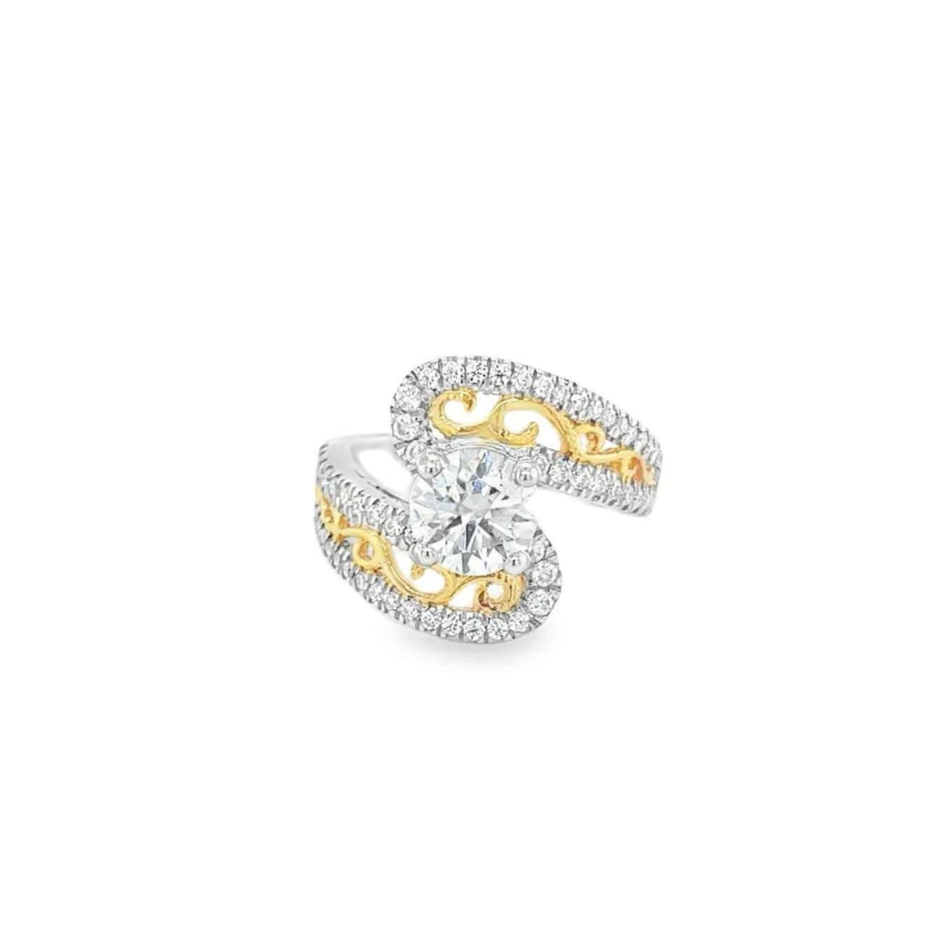 2 Carat Twist Serenade Ring