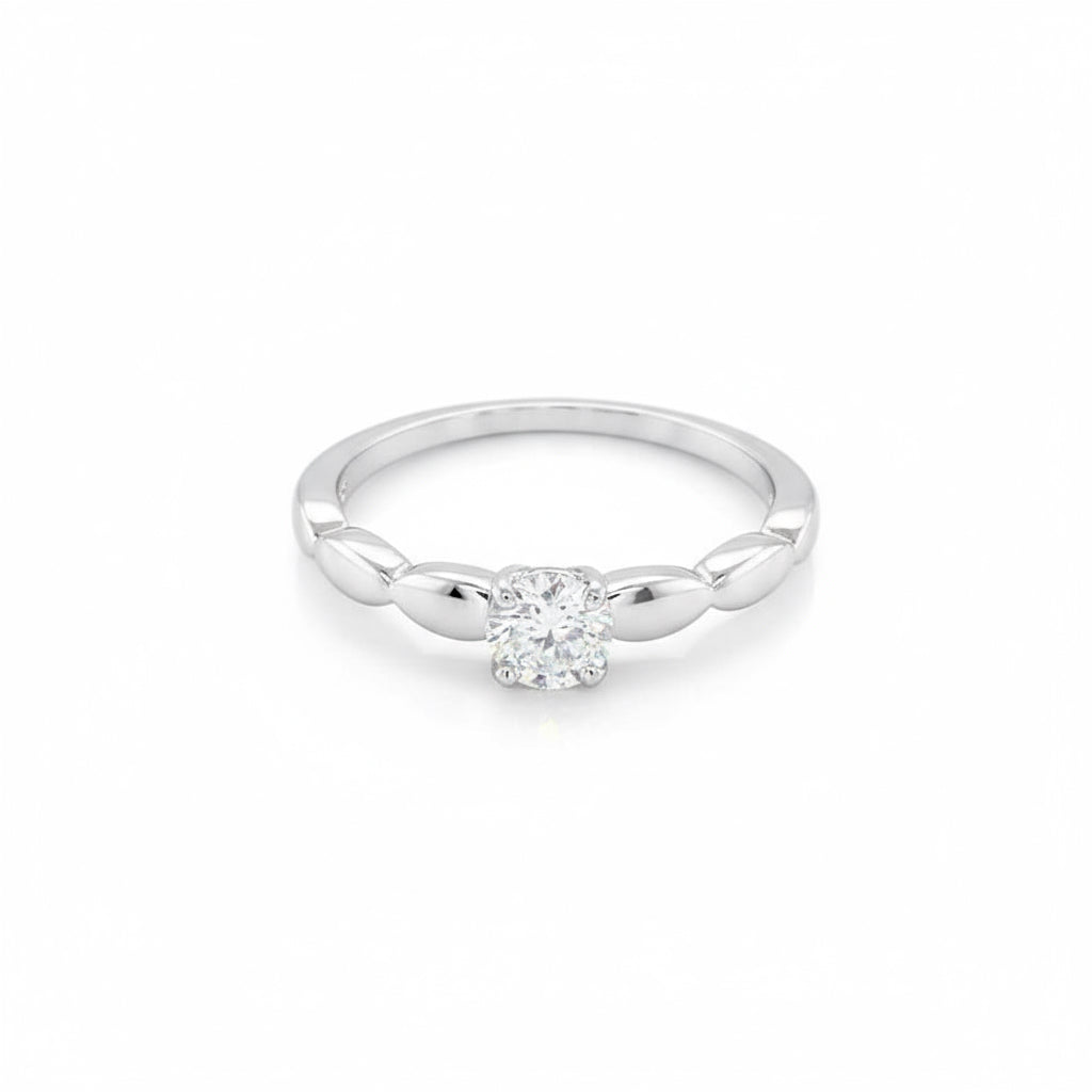 1/3 Carat Round Solitaire Ring