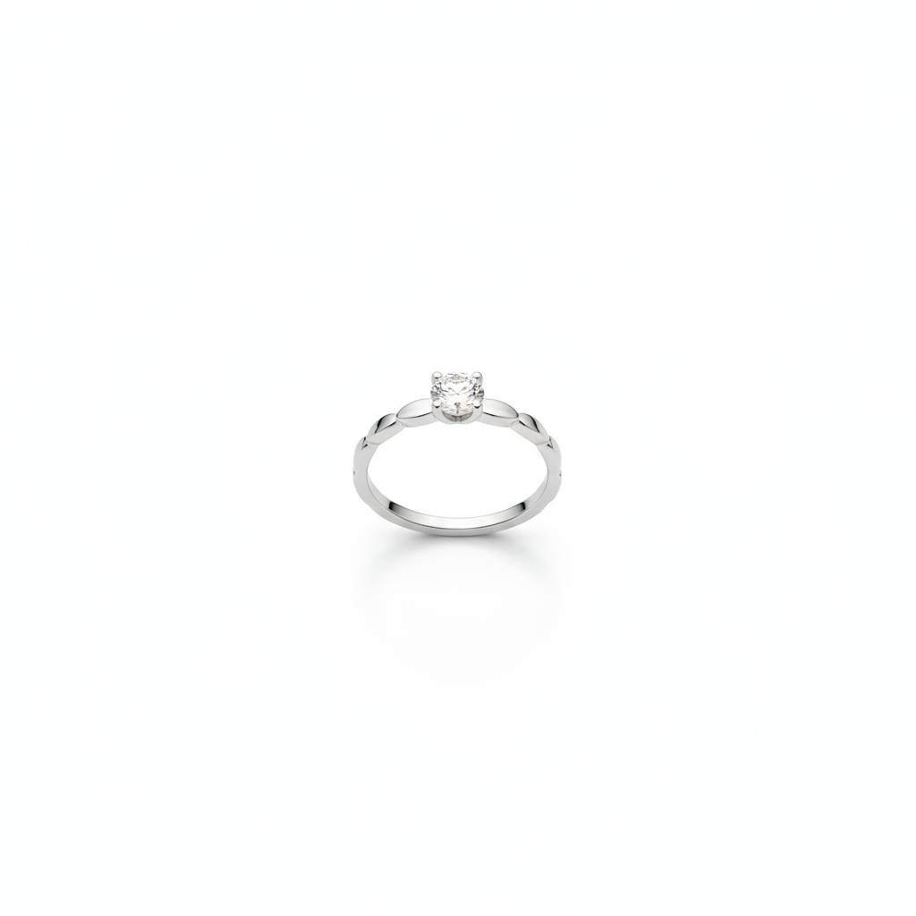 1/3 Carat Round Solitaire Ring