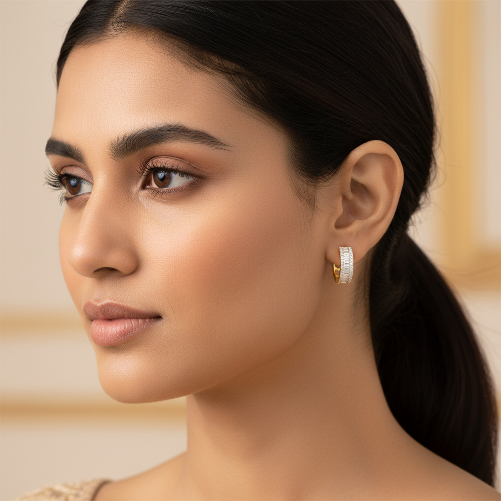 Triple Radiance Hoops