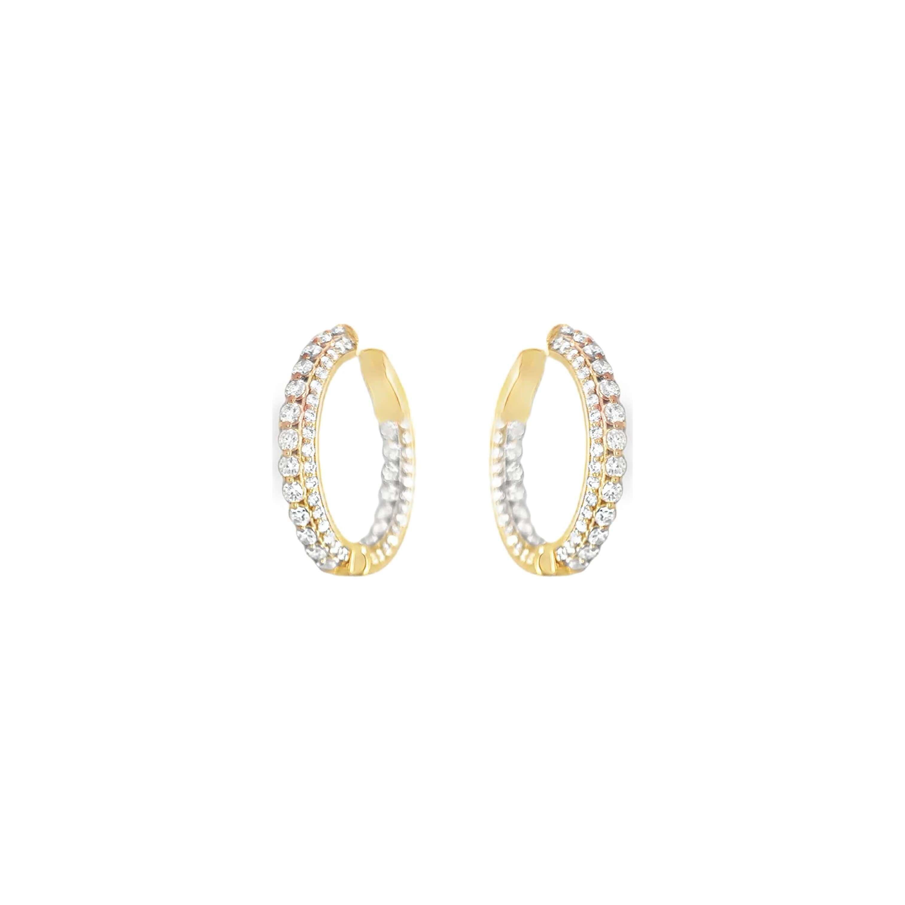 Celestial Sparkle Hoops-Large