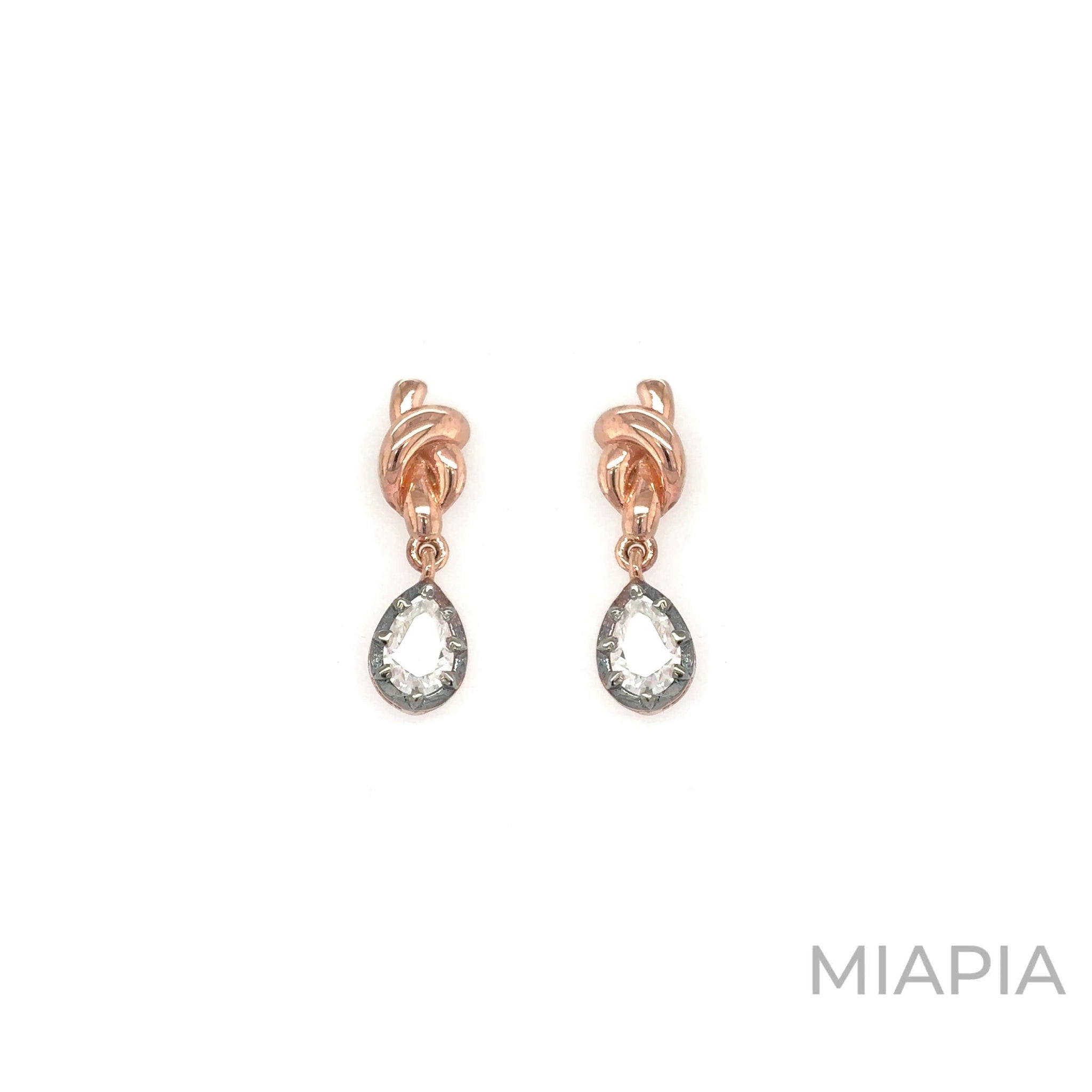 Knot & Tear Drop Earrings