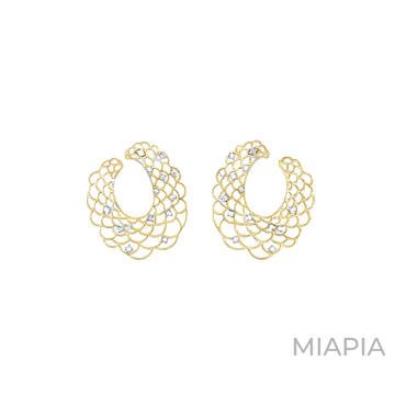 Scalloped Elegance Earrings