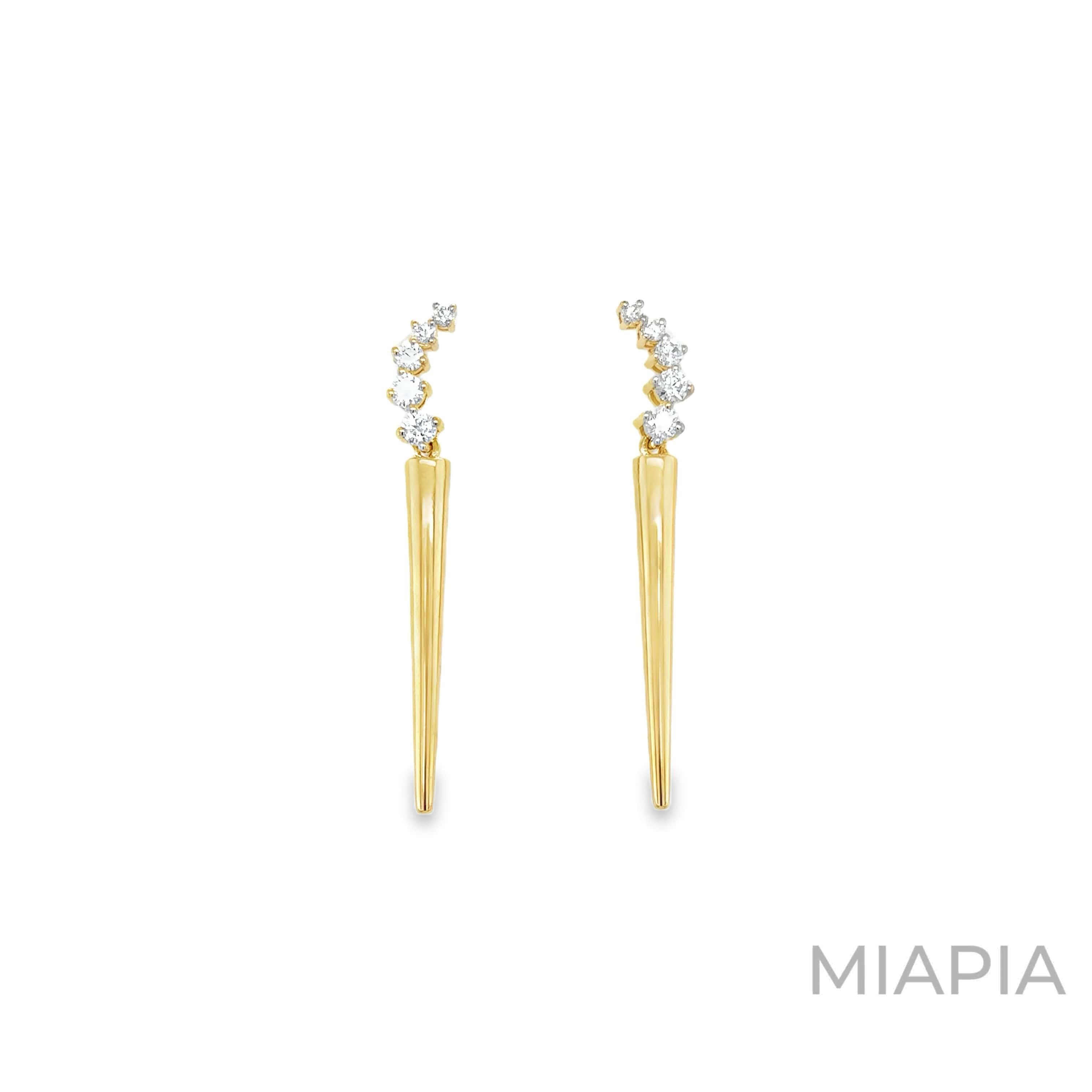 Ethereal Vine Drop Earrings