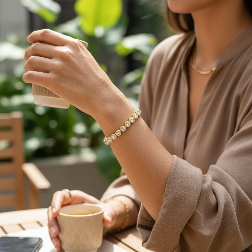 Lustra Tennis Bracelet